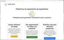 CEDH-BCS: Plataforma institucional segura per a la gestió de drets humans